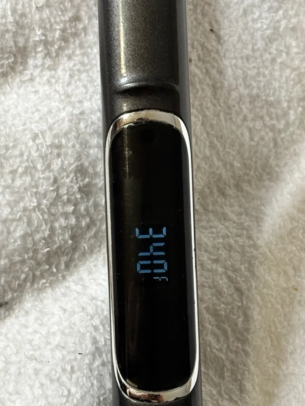 Revlon Black Flat Iron with Copper Plates